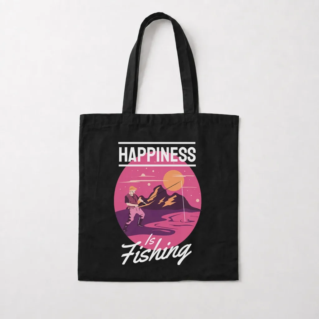 توت بگ ماهیگیری طرح Happiness Is Fishing کد 8594