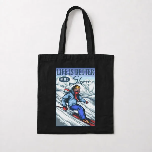 توت بگ اسکی طرح Life Is Better On The Slopes کد 8779
