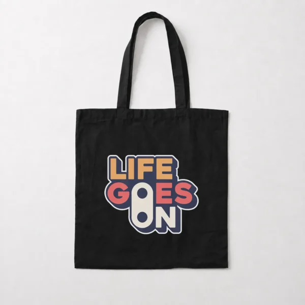 توت بگ تایپوگرافی Life Goes On کد 878