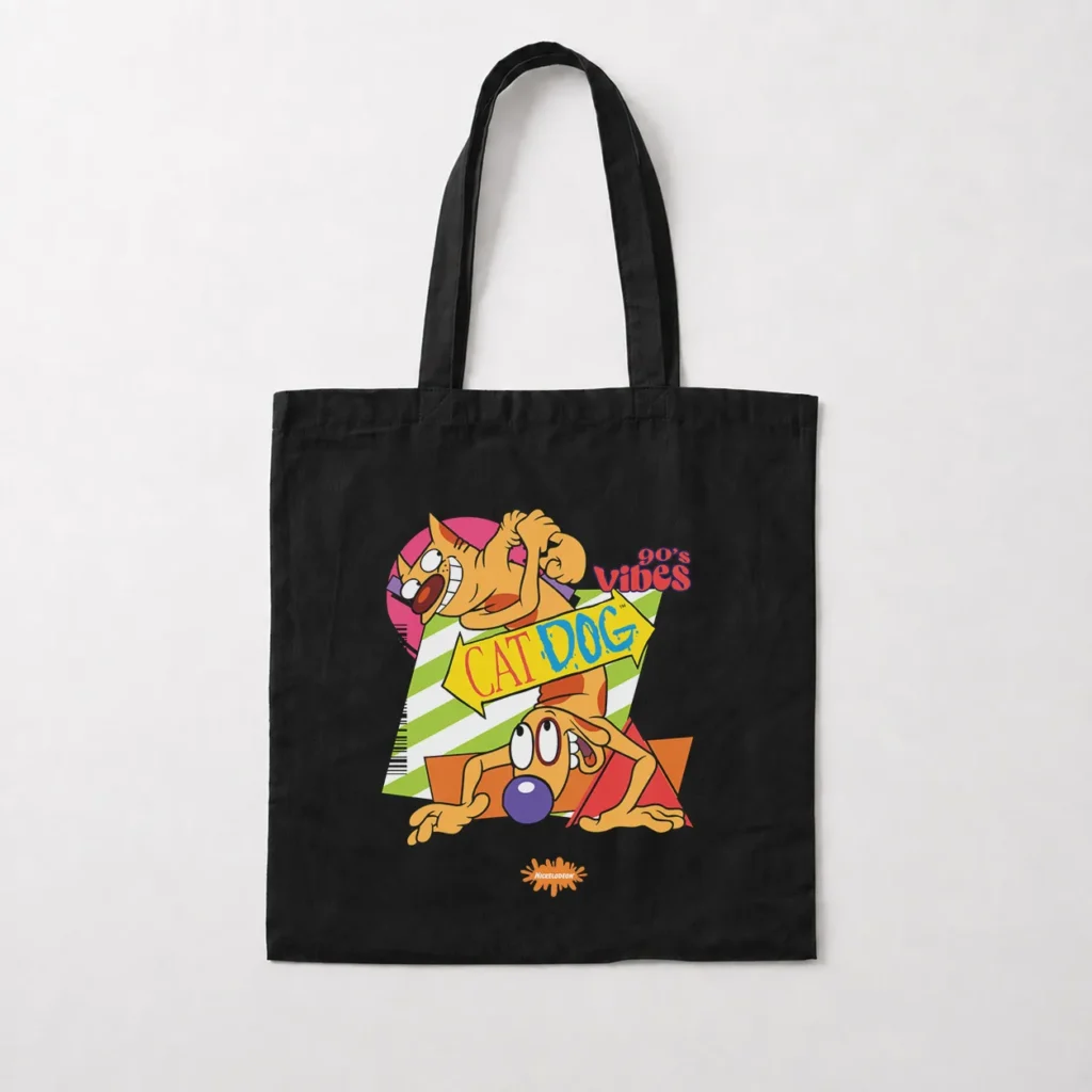 توت بگ کت‌داگ طرح 90s Vibes (CatDog) کد 884