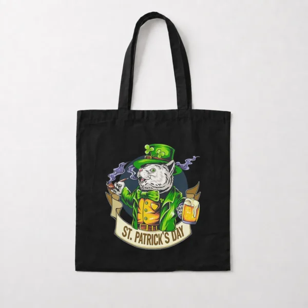 توت بگ گربه طرح St. Patrick’s Day کد 8863