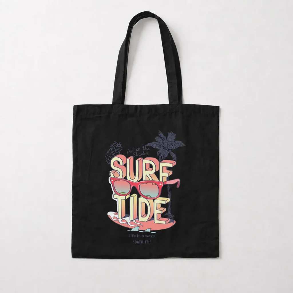 توت بگ تابستانی طرح Surf Tide کد 8893