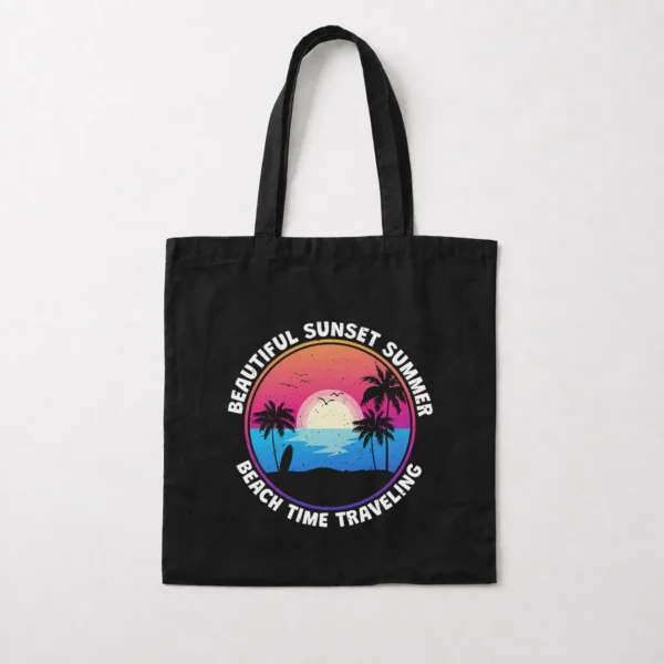 توت بگ تابستانی طرح Beautiful Sunset Summer کد 8924