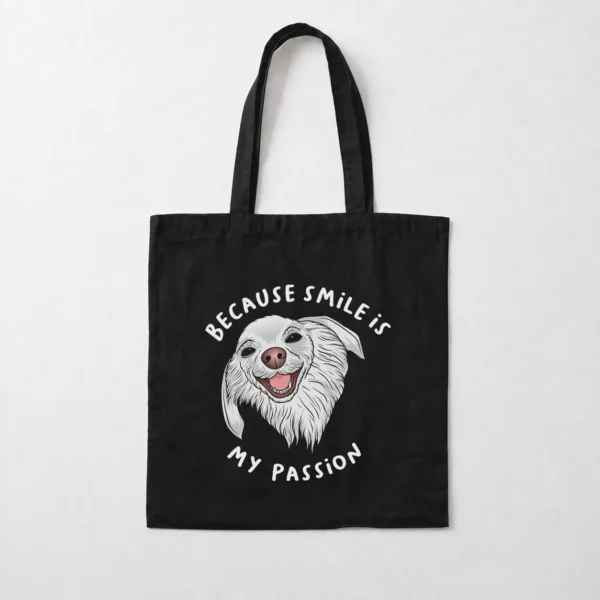 توت بگ سگ طرح Because Smile Is My Passion کد 8970