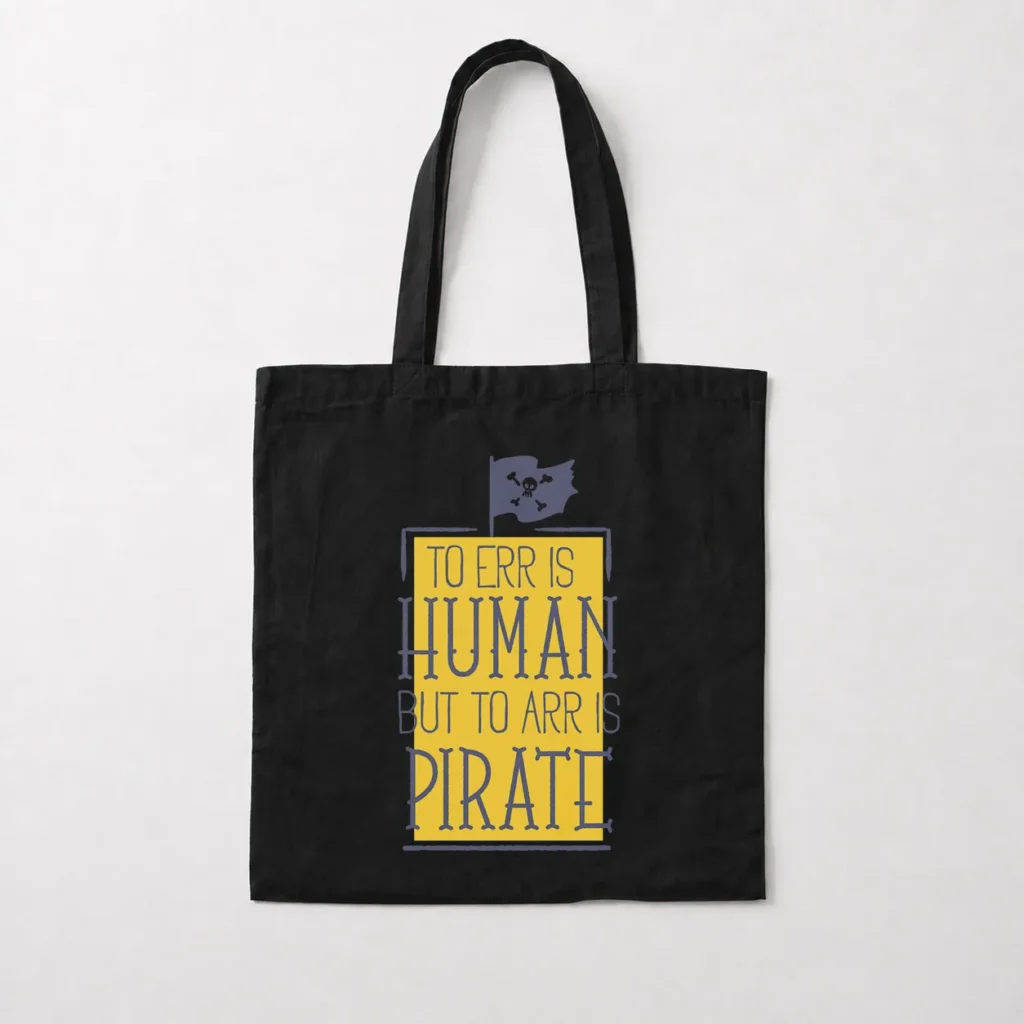 توت بگ دزدان دریایی طرح To Err Is Human But To Arr Is Pirate کد 9011