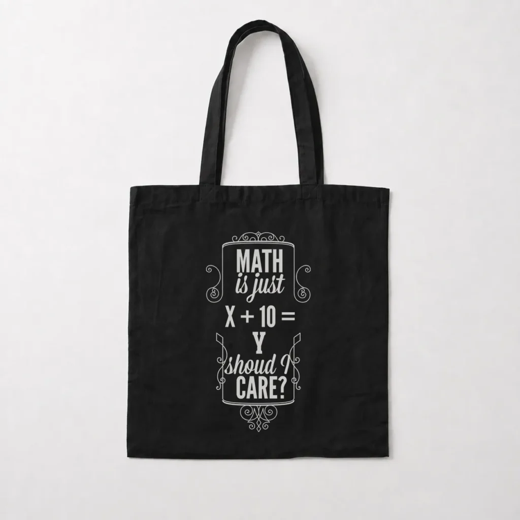 توت بگ طرح Math Is Just X+10=Y Should I Care کد 9023