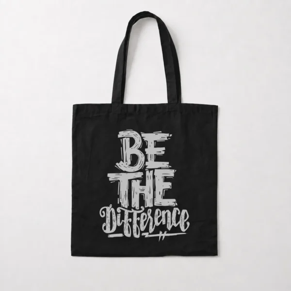 توت بگ انگیزشی طرح تایپوگرافی Be the Difference کد 9143