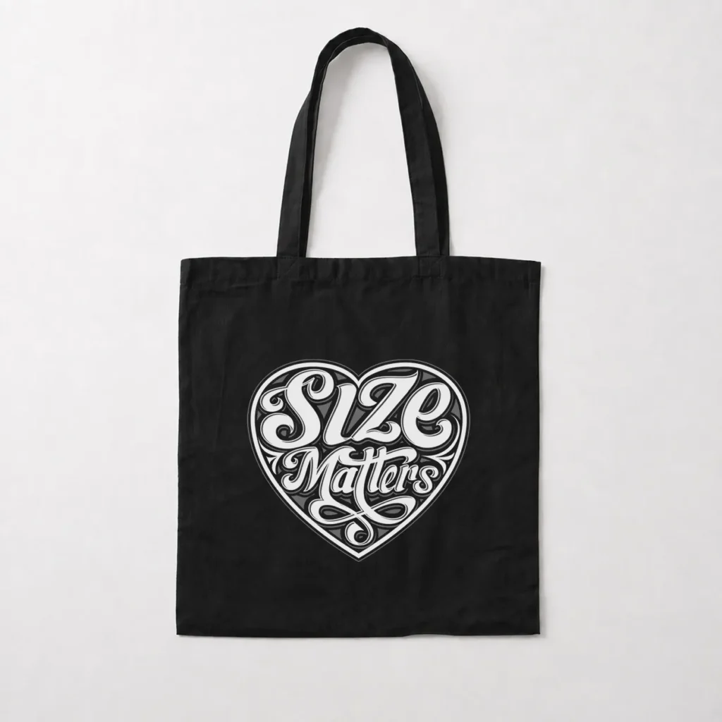 توت بگ تایپوگرافی Size Matters کد 9157