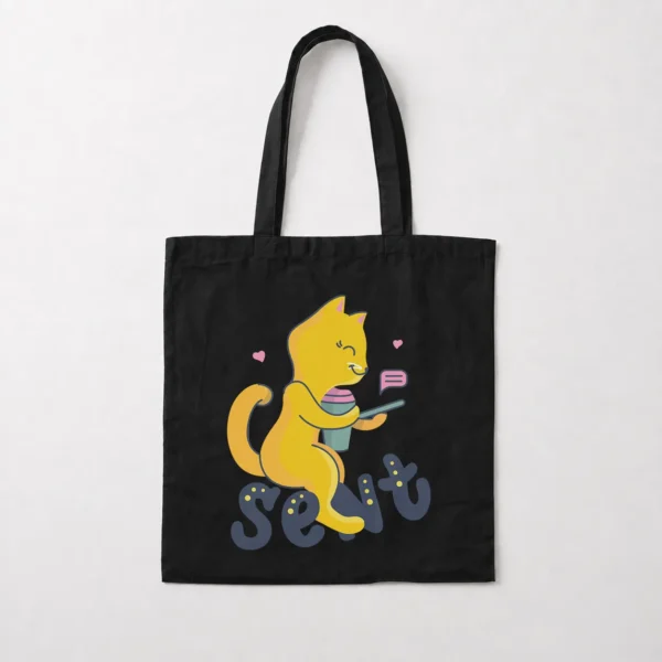 توت بگ فانتزی طرح گربه سلفی (Cute Selfie Cat) کد 9318