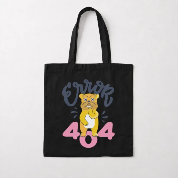 توت بگ فانتزی طرح سگ ارور 404 (Error 404 Dog) کد 9322