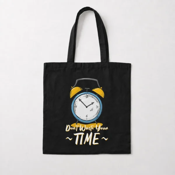 توت بگ ساعت طرح Don't Waste Your Time کد 9346