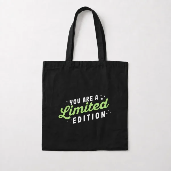 توت بگ انگیزشی طرح نوشته انگلیسی تو یک نسخه محدود هستی (You Are A Limited Edition) کد 9378