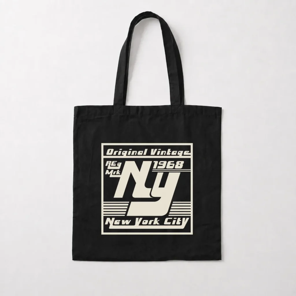 توت بگ طرح Original Vintage New York City 1968 کد 9392