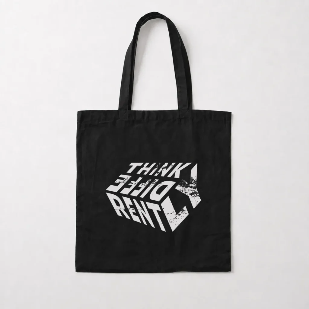 توت بگ انگیزشی نوشته Think Different کد 9404