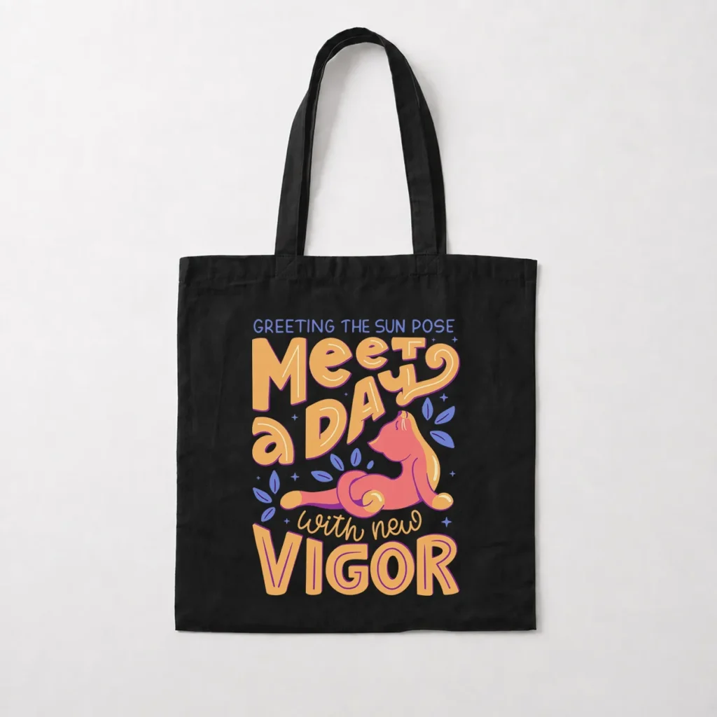 توت بگ یوگا طرح Meet A Day With New Vigor کد 9408