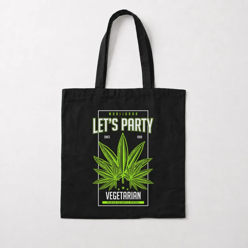 توت بگ برگ کانابیس و نوشته Let’s Party کد 942