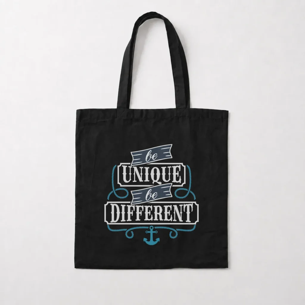 توت بگ انگیزشی طرح Be Unique Be Different کد 9450