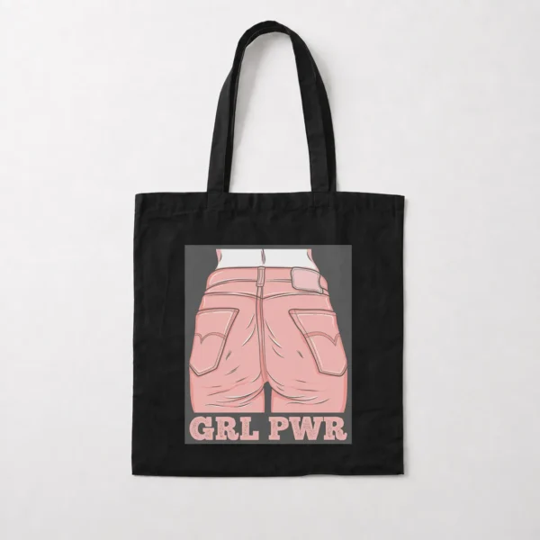 توت بگ دخترانه طرح GRL PWR کد 9462