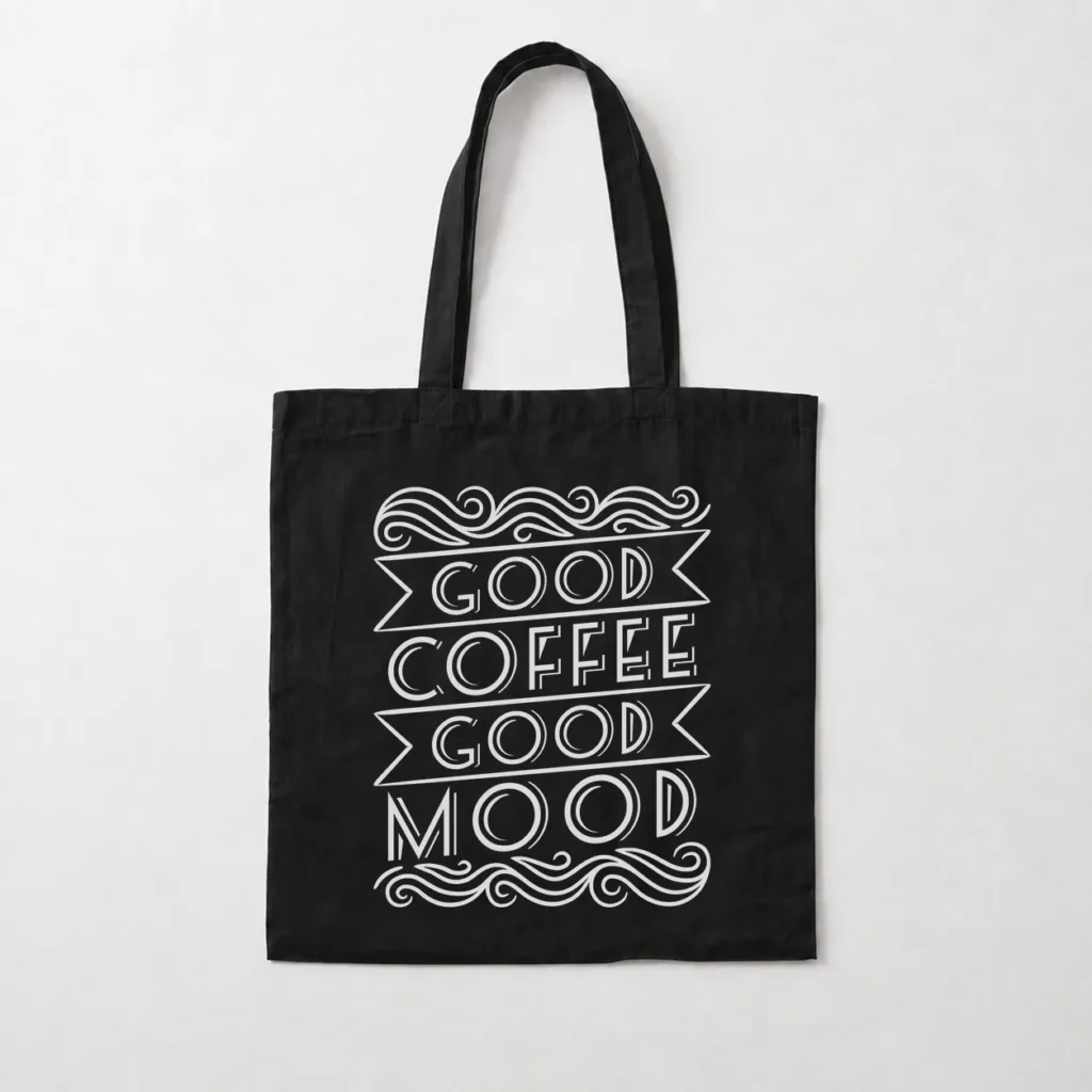 توت بگ قهوه طرح Good Coffee Good Mood کد 9491