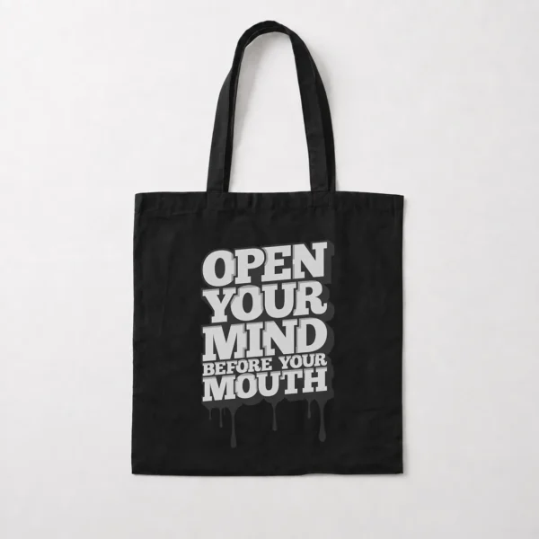 توت بگ نوشته Open Your Mind Before Your Mouth کد 9500