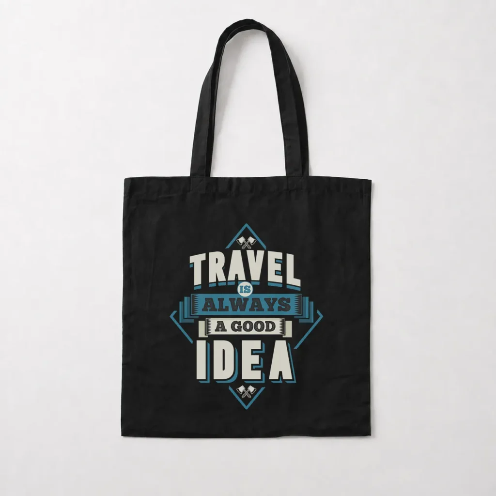 توت بگ سفر طرح Travel Is Always A Good Idea کد 9508