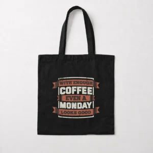 توت بگ طنز قهوه طرح Monday Coffee کد 9511