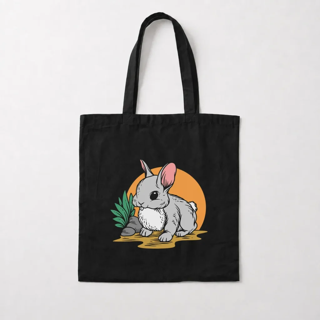 توت بگ طرح خرگوش مینیاتوری فانتزی (Cute Bunny Rabbit) کد 9539