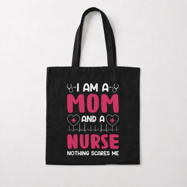 توت بگ پرستار طرح مادر و پرستار (Mom and Nurse Shirt) کد 9571