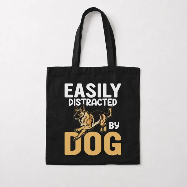 توت بگ سگ طرح Easily Distracted By Dog کد 9615