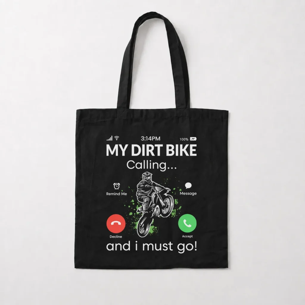 توت بگ موتورسواری طرح My Dirt Bike Calling کد 9639