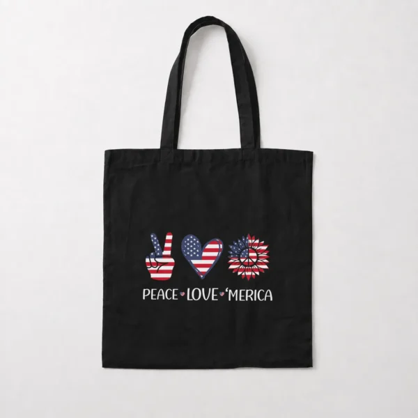 توت بگ آمریکا طرح Peace Love Merica کد 9660
