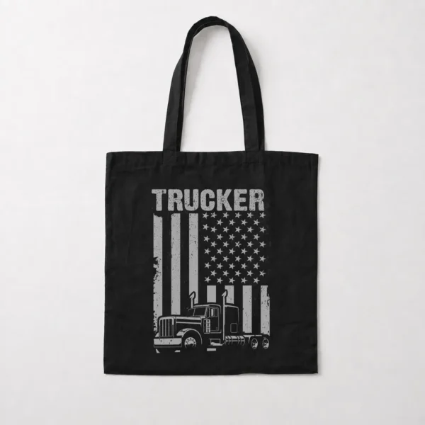 توت بگ کامیون‌ران طرح Trucker Flag کد 9668
