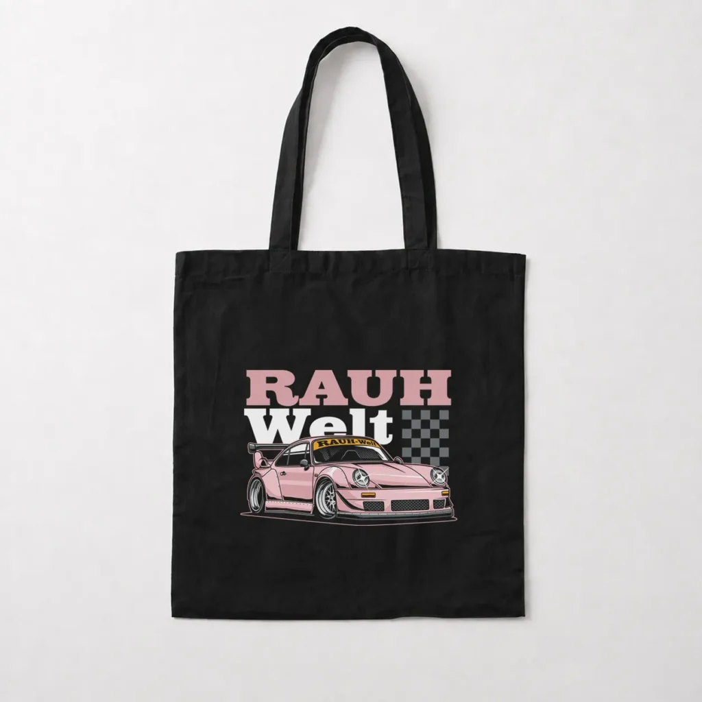 توت بگ پورشه طرح راوولت صورتی (Rauh-Welt) کد 969