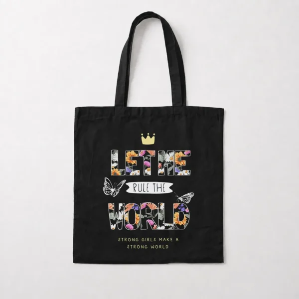 توت بگ دخترانه طرح Let Me Rule The World کد 9805