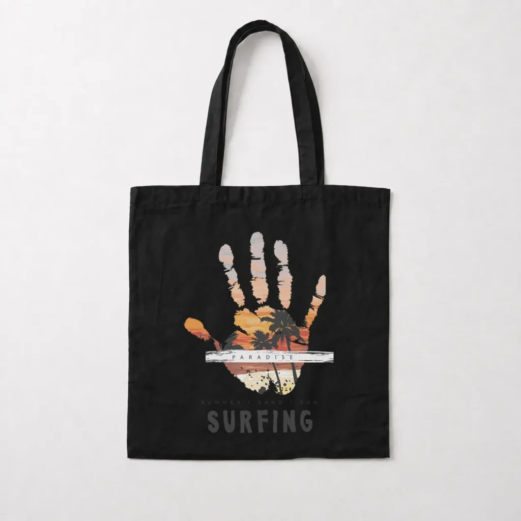 توت بگ تابستانی طرح Surfing Paradise کد 9806