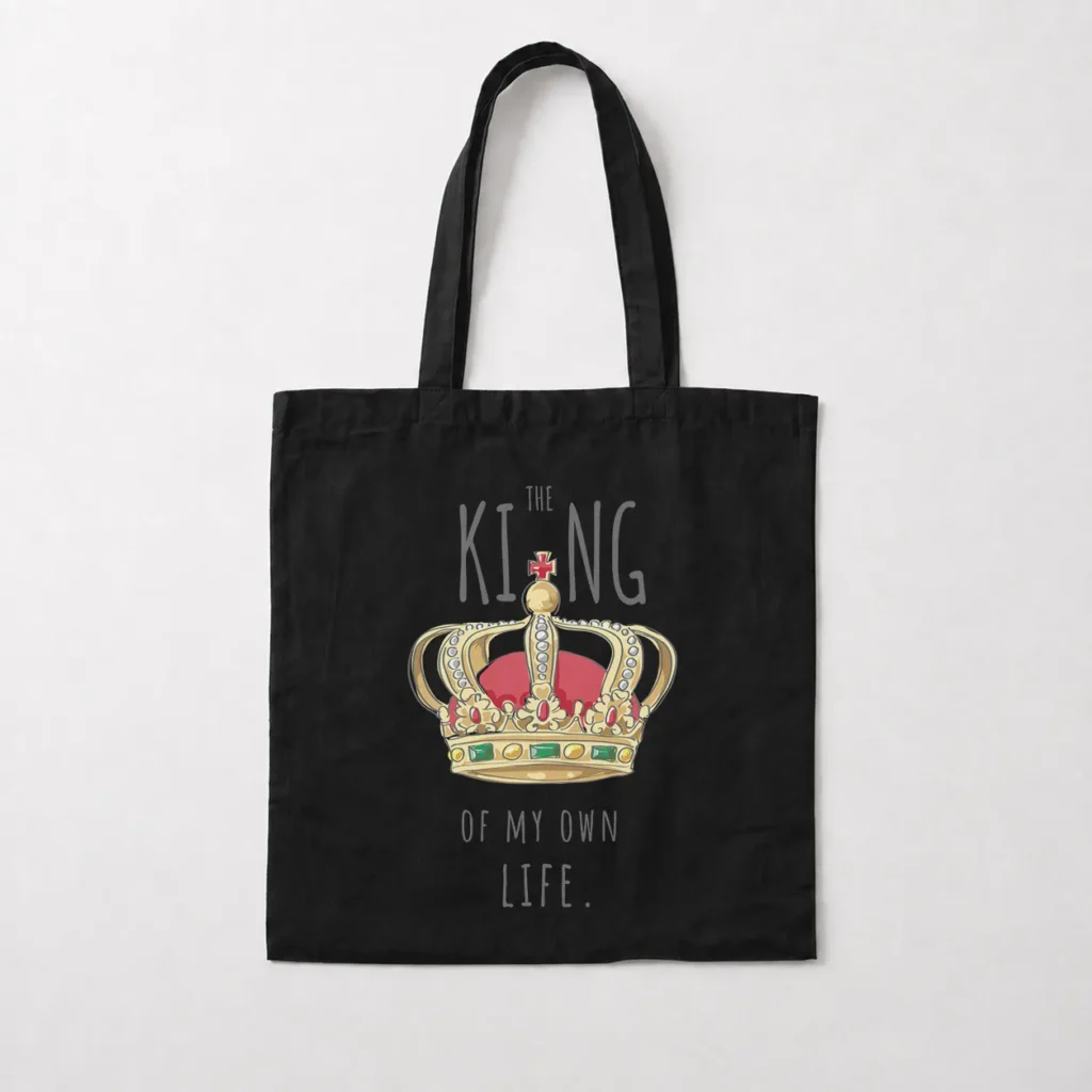 توت بگ انگیزشی طرح King Of My Own Life کد 9807