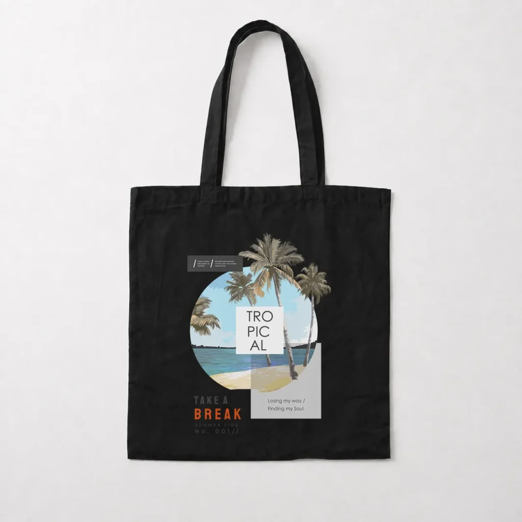 توت بگ تابستانی طرح Tropical Take A Break کد 9811