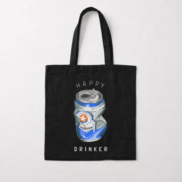 توت بگ قوطی نوشیدنی طرح Happy Drinker کد 9830