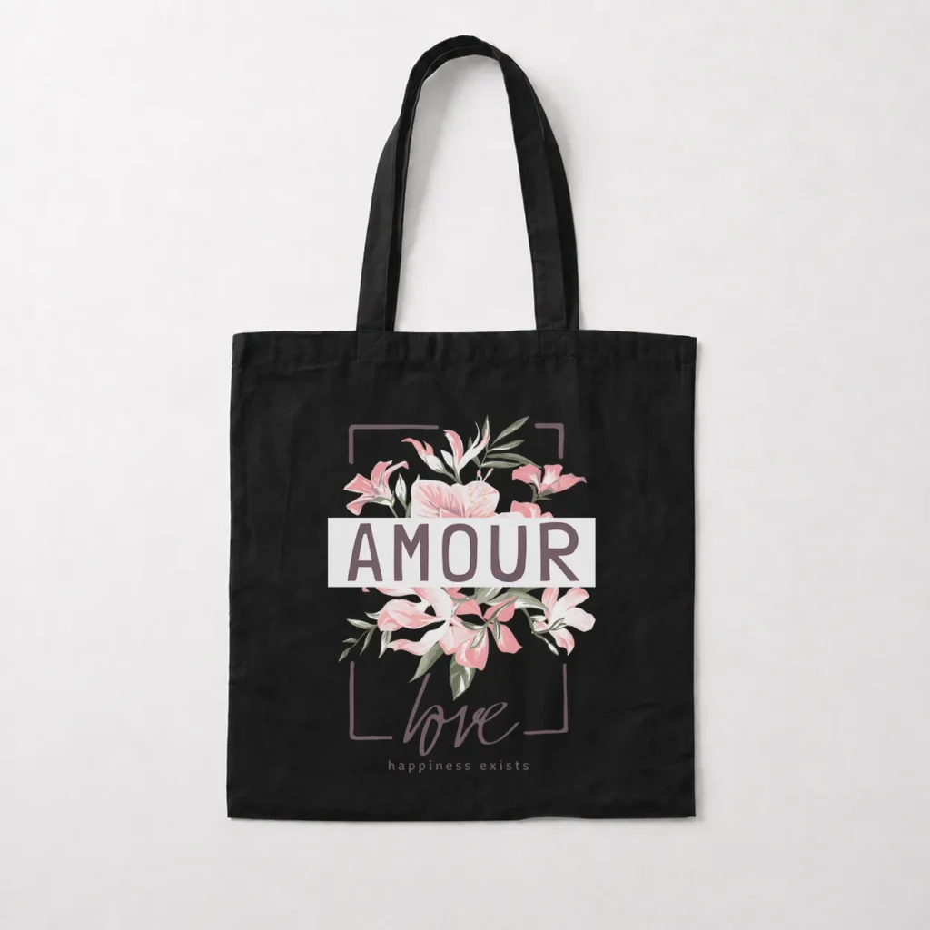 توت بگ عاشقانه طرح Amour Love کد 9900