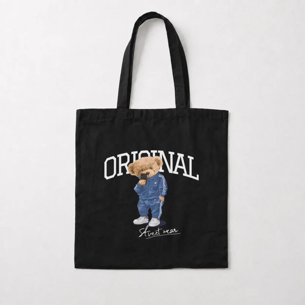 توت بگ خرس عروسکی طرح Original Streetwear کد 9969