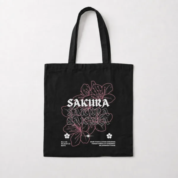 توت بگ ژاپنی طرح شکوفه‌های ساکورا (Sakura) کد po1090