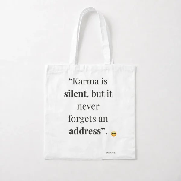توت بگ تایپوگرافی Karma Is Silent کد po1147