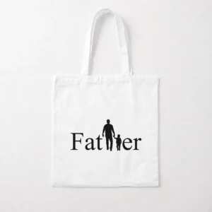 توت بگ پدر طرح Father با سیلوئت خانوادگی کد po1254