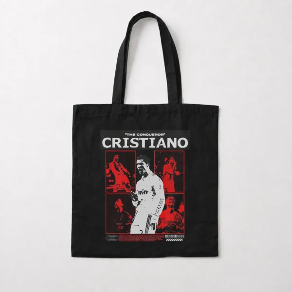 توت بگ کریستیانو رونالدو طرح وینتیج (Cristiano Ronaldo) کد po1565