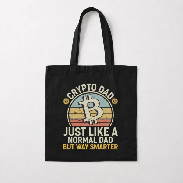 توت بگ پدر طرفدار بیت‌کوین طرح Crypto Dad کد po158