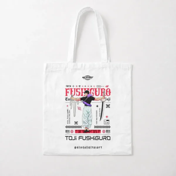 توت بگ انیمه جوجوتسو کایسن طرح توجی فوشیگورو (Toji Fushiguro) کد po1596