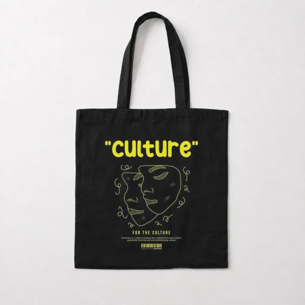 توت بگ تایپوگرافی Culture طرح چهره خطی کد po165