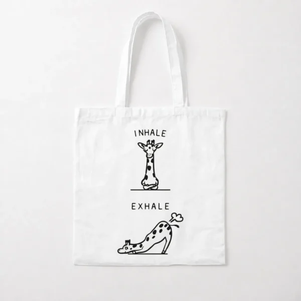 توت بگ زرافه طرح Inhale Exhale کارتونی کد po1749