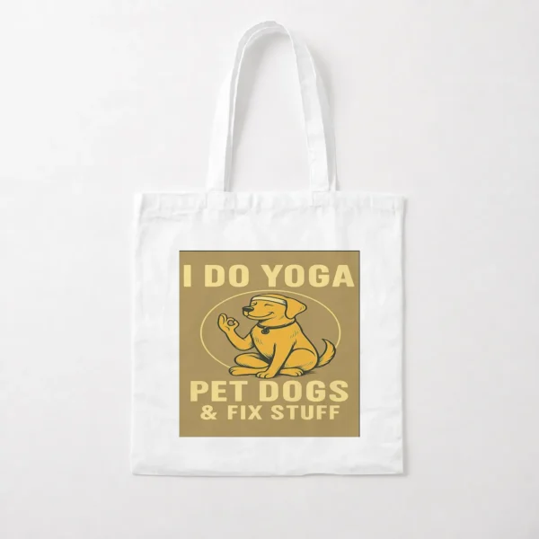 توت بگ سگ و یوگا نوشته I Do Yoga Pet Dogs & Fix Stuff کد po175