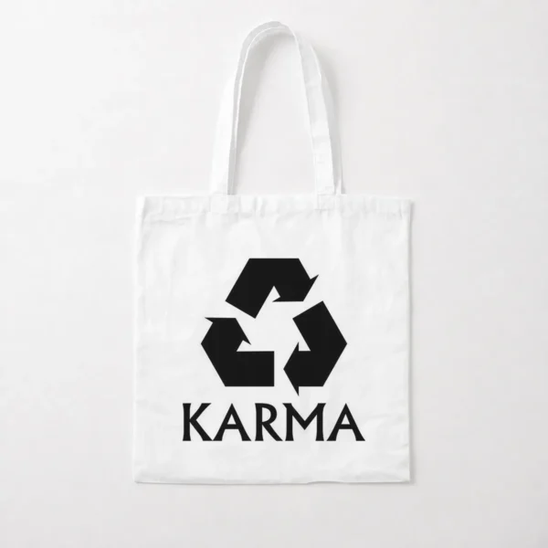 توت بگ کارما طرح نماد بازیافت (Karma) کد po1754